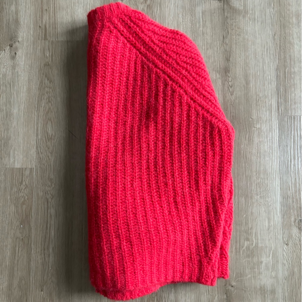 Sézane Red Emile cardigan - Picture 6 of 7